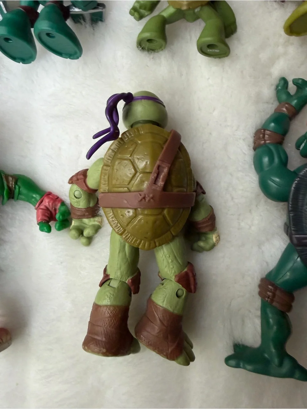 Teenage Mutant Ninja Turtle Lot including Raphael Skateboard 2003